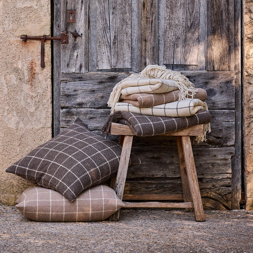 Puna Pillow - Ivory/Beige