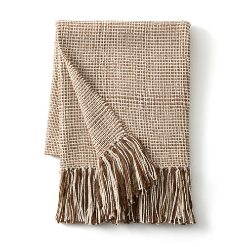 Abra Throw - Brown