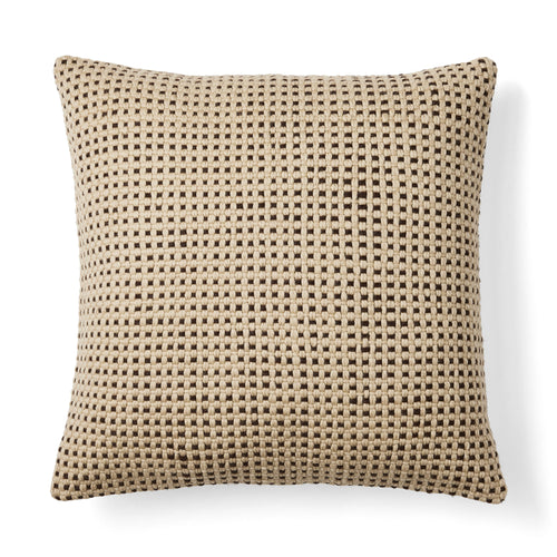 Roca Pillow - Brown/Ivory