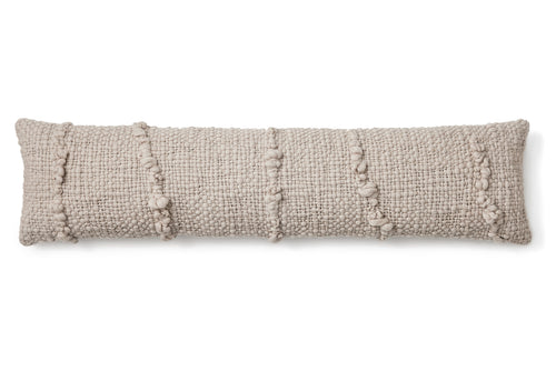 Orillas Handwoven Lumbar Pillow - Grey