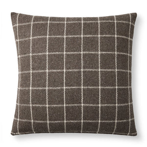 Puna Pillow - Grey/Ivory