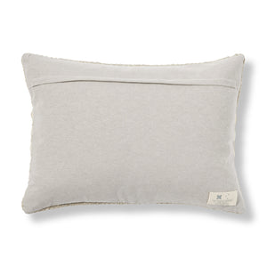 Alma Handwoven Cotton Pillow - Cement