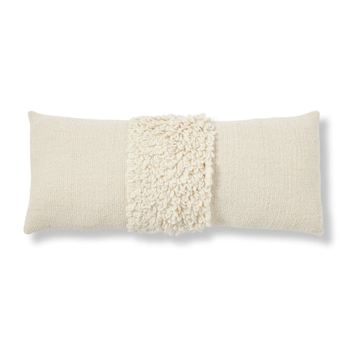 Meta Lumbar Pillow - Ivory