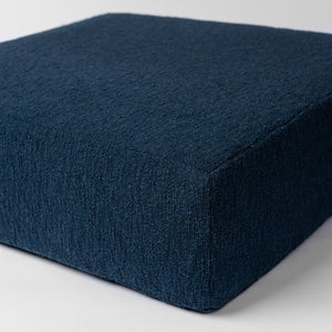 Lazo Outdoor Floor Cushion - Indigo