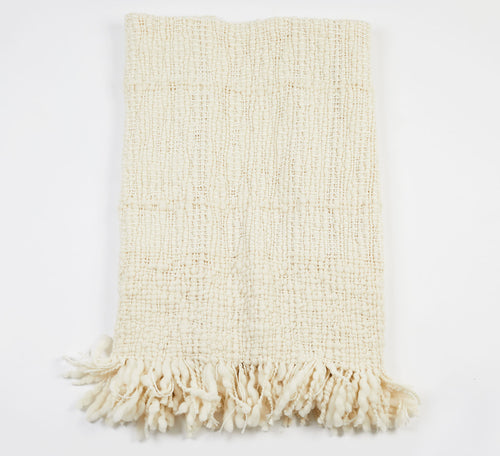 Malla Throw - Ivory
